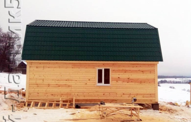 2 Брусовой дом К-17, 6×9, 84,5 м², Псковская область, Деревня Миритиницы (6)